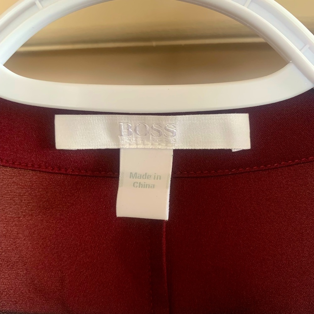 Hugo Boss Silk Blouse for casual and formal wear